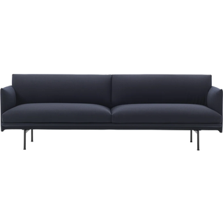 Muuto Outline Sofa 3-Seater Vidar 554
