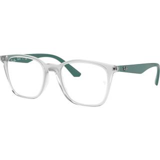 Ray - Ban Unisex RX7177 5994 Optiske stel Injiceret Transparent Transparent Firkantet Normal