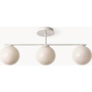 Loftlampe Atlanta af opalglas