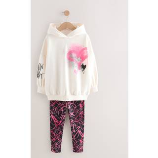 Next Sæt med hættetrøje og leggings (3-16år)