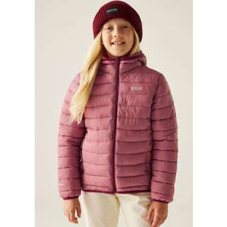 Regatta Regatta Pink Junior Hooded Marizion Midweight Water Repellent Jacket