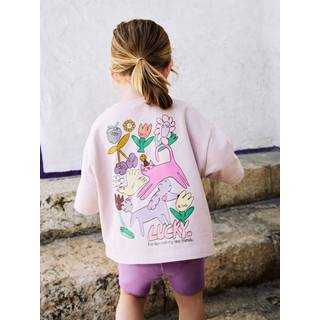 Next Pink Lucky Dog Top & Shorts Set (3mths-7yrs)