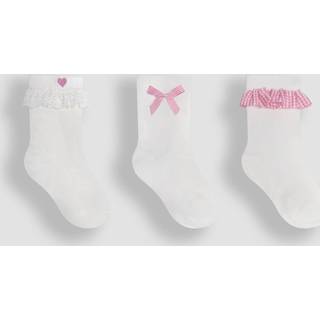 Jojo Maman Bébé Jojo Maman Bébé Frilly Sokker 3 Pakke