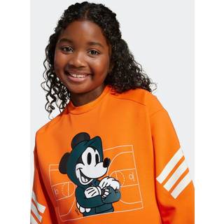 adidas Kid's Adidas Disney Mickey Mouse Sweatshirt Sweatere Børn størrelse 104 farve orange