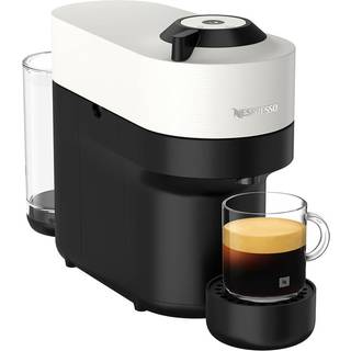 Nespresso Vertuo Pop kapselkaffemaskine fra Sage SNV120WHT2END1 (kokosnød hvid)