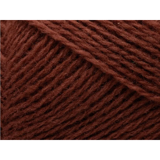 Saga fra Filcolana i mange farver (tyndt uldgarn) - 128 Mørk terracotta - 100% Uld
