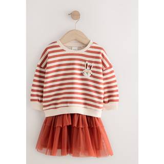 Next Sæt med langærmet top og nederdel (3måneder -7år)