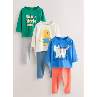 Next Bright Character Tops and Leggings 6 Piece Baby Set (0mths-3yrs)