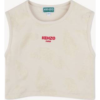 KENZO KIDS KENZO KIDS Natural Logo Palm Tree Tank Top And Shorts Set