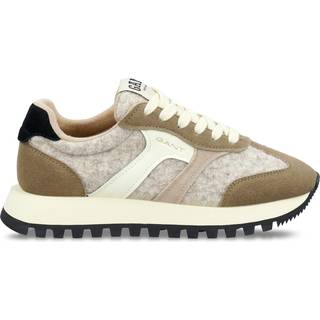 GANT Dame Caffay sneakers af ruskind og uld (39) Brun