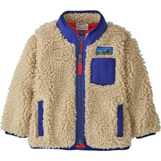 Patagonia Kid's Baby Retro-X Jacket Fritidsjakke Børn størrelse 5 Years farve beige