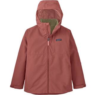 Patagonia Kid's 4-in-1 Everyday Jacket 3 i 1-jakke Børn størrelse S farve rød