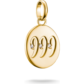 Thomas Sabo Charm - Engelzahl 999 - CC1256-414-14 - gold