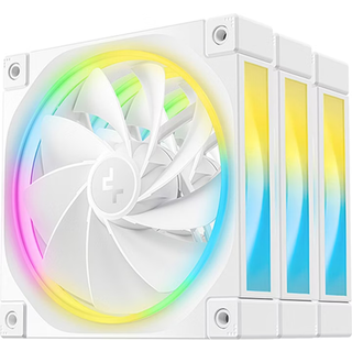 DeepCool FL12R White Triple-Pack - Kabinet køler - 120mm - Hvid med RGB - 32 dBA