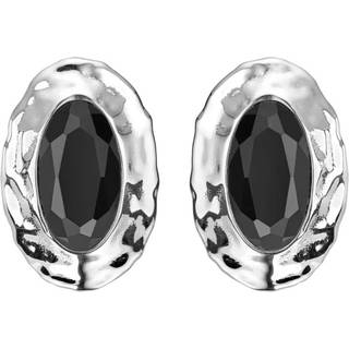Jane Kønig - Oval Earring KKOE-XJK25-S_PAIR - Forsølvet
