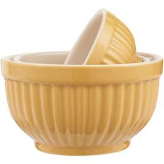 Mynte bowlesæt 3 mini Mustard