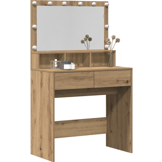 Klædeskab artisan eg 80 x 41 x 134.5 cm Konstrueret træ