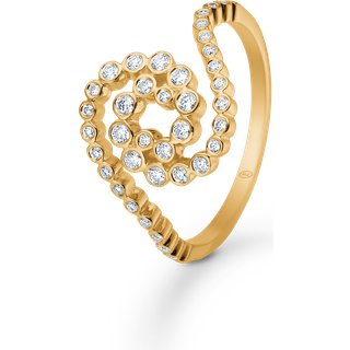 Mads Z Freya ring i 14 karat guld med brillant