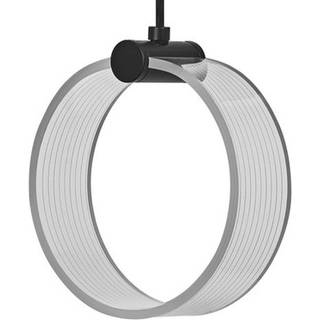 OSRAM Hængelampe Decor Circle, Sort, Stue/spisestue, Plast, Moderne