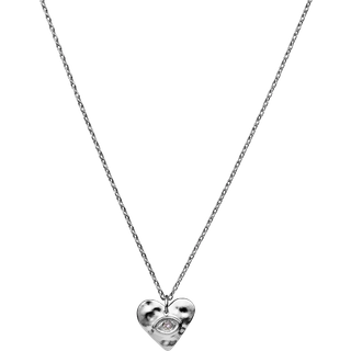 Maanesten Cassandra rhodineret sølv halskæde - 2678C