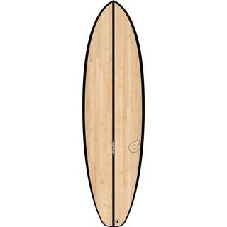 Torq Act Prepreg Bigboy23 Bamboo 6'6 Surfboard - 6'6 - brown