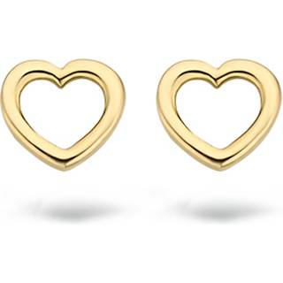 Blush 7246YGO Ohrringe für Damen 585 Gold Herz