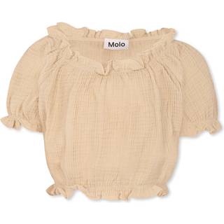 Molo Rafaela Blouse Brazilian Sand 134/140 cm  Beige  134/140 cm  kvinde