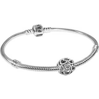 Pandora 79244 Starter-Armband für Damen Hearty Silber