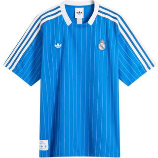 Real Madrid Terrace Icons trøje - Blue Bird / White - XS