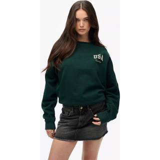Superdry Superdry Athletic Essentials afslappet sweatshirt med rund hals