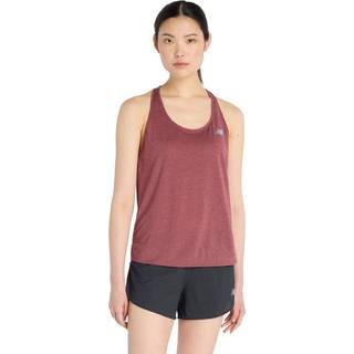 New Balance Athletics Tank Str. S Rød