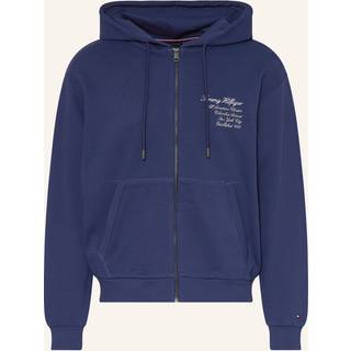 Athleisure Back Logo Zip-Thru Hoody