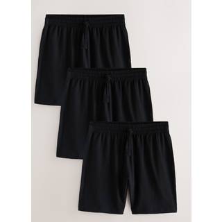 Next Black Jersey Pyjamas Shorts 3 Pack