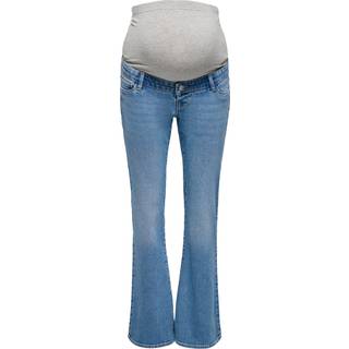 Olmlana Høj Talje Retro Flared Fit Jeans - M/32