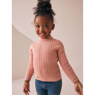 Next Pink Roll Neck Jumper (3mths-10yrs)