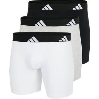 adidas 3-pak Active Flex Cotton Boxer Brief - White/Grey - Medium * Kampagne *