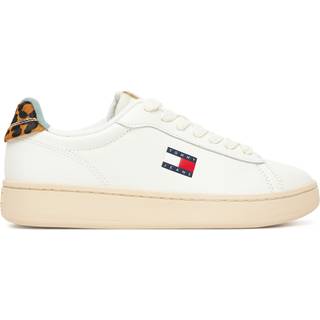 Archive Court Leopard Print Heel Trainers