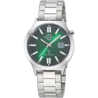 Master Time MTGA-10944-81M Funkuhr für Herren Colorline Grün