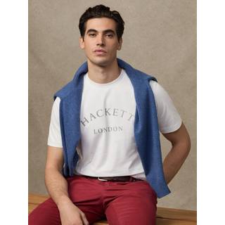 Hackett Heritage Essential T Shirt Off White