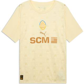 PUMA FC Shakhtar Donetsk 25/26 Third Jersey Men, Sport, Creamy Vanilla/Gold, L - Gold - L