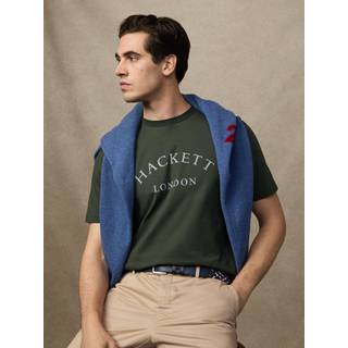Hackett Heritage Essential T Shirt Duck Green