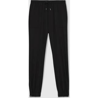 Reiss Reiss Black Climb Stretch-Nylon Cuff Trousers