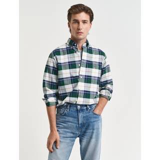 GANT Herre Regular fit klassisk Oxford-skjorte med tern (XXXL)