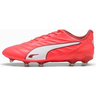 PUMA KING PRO FG/AG Football Boots Women, Shoes, Glowing Red/White/Red Fire, 40.5 - Red Fire - 40.5