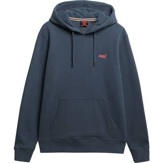 Superdry Superdry Navy Blue Essential Loose Fit Logo Hoodie