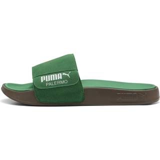 PUMA Leadcat 2.0 Palermo Foil Slides Unisex, Shoes, Archive Green/White/Gum, 42
