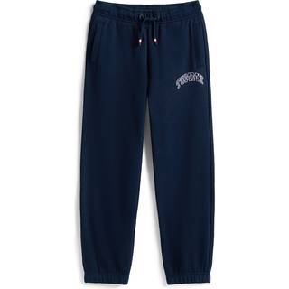 Tommy Hilfiger Tommy Hilfiger Blue Varsity Logo Print Fleece Joggers