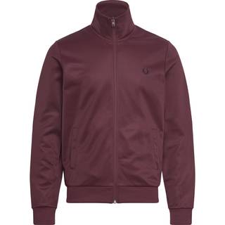 Fred Perry Herren Sweatjacke rot unifarben