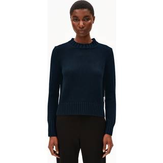 ARMEDANGELS Women's Amaliaas GMT Dye Sweatere Damer størrelse XL farve blå