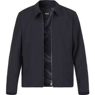 BOSS Black Herren Jacken schwarz unifarben Slim Fit
